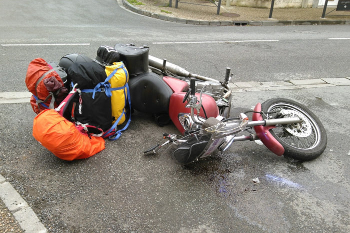 accident de moto