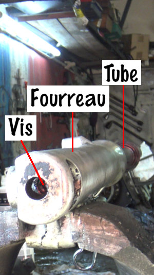 tube de fourche moto