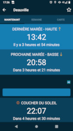 Horaires des marées