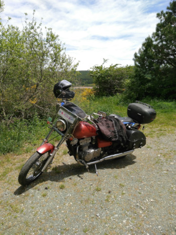 Arrivée au lac