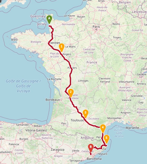 Ma route pour janvier