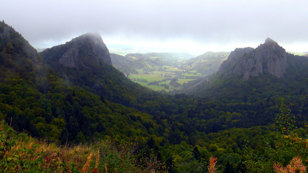 Les volcans d'Auvergne