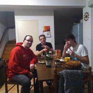 La Chandeleur avec Gérald et Léo