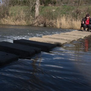 Passage à gué sur la Salz