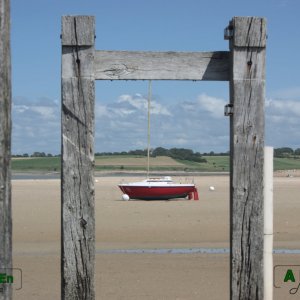 Bateau vu depuis le ponton
