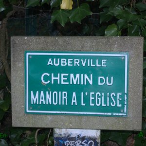 26 - Fin du chemin du manoir à l'église