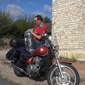 Déballage de la Mototent