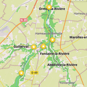 Carte du trajet